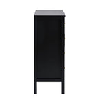 Dusklia - Carolina 5 Drawer Chest - Black