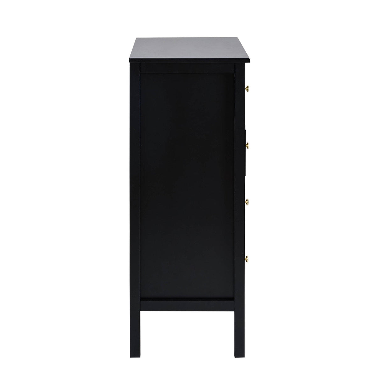 Dusklia - Carolina 5 Drawer Chest - Black