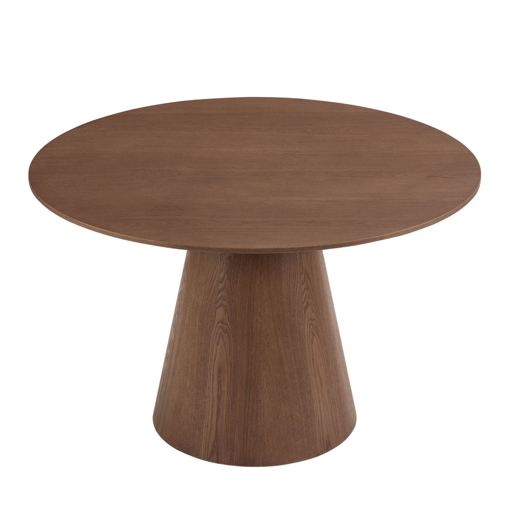 Dusklia - Cassie 4-6 Seater Dining Table - Mid Wood