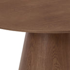Dusklia - Cassie 4-6 Seater Dining Table - Mid Wood