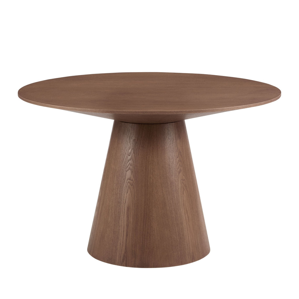 Dusklia - Cassie 4-6 Seater Dining Table - Mid Wood