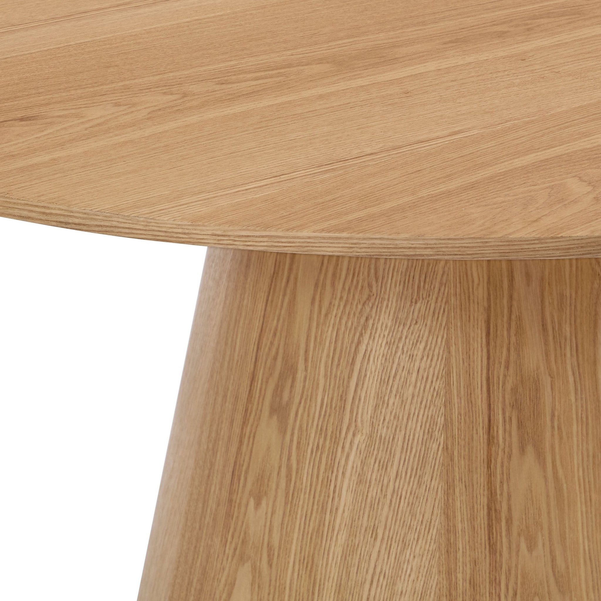 Dusklia - Cassie 4-6 Seater Dining Table - Natural Wood