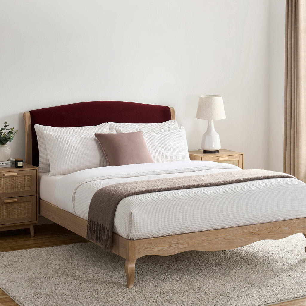 Dusklia - Chambery Bed Frame - Berry