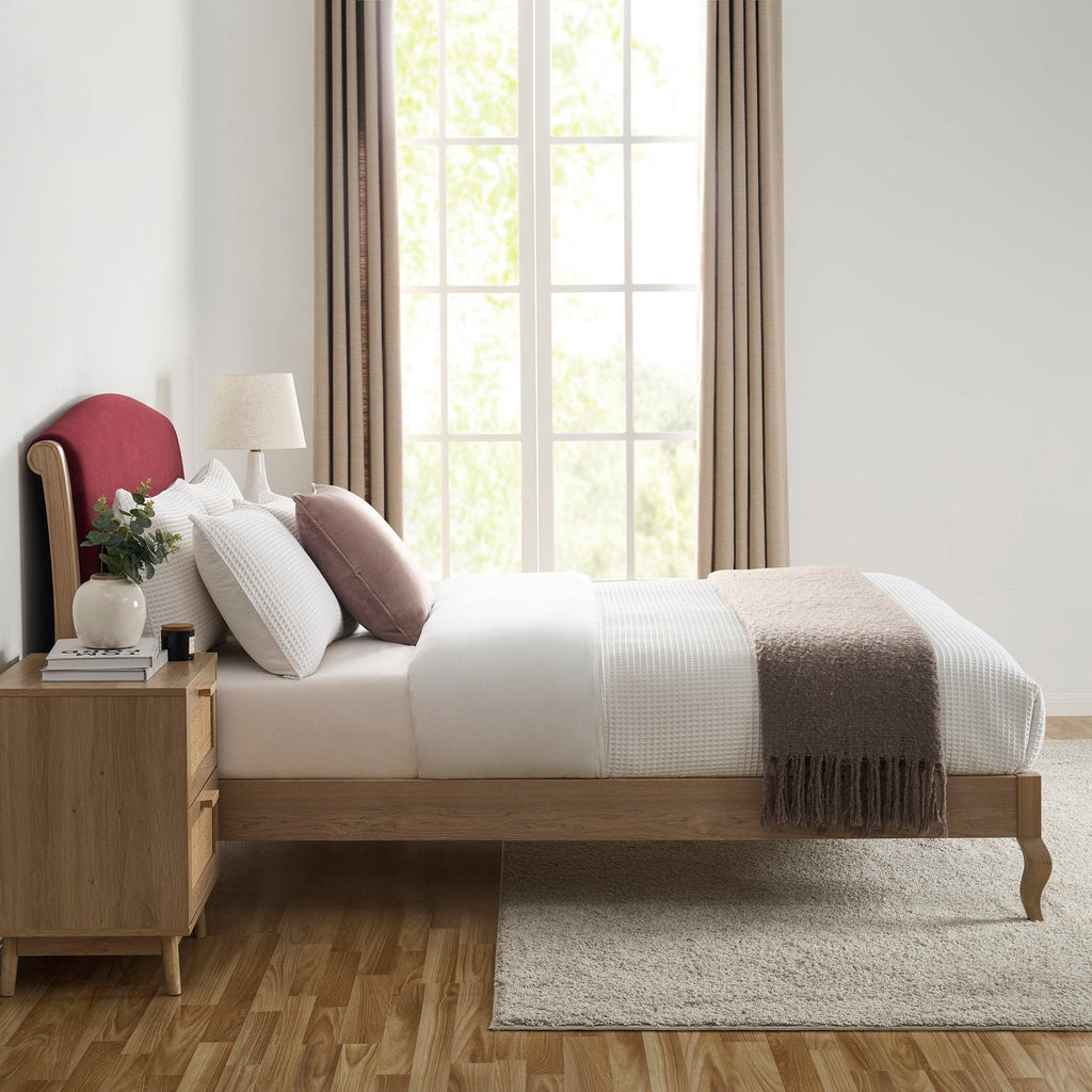Dusklia - Chambery Bed Frame - Berry