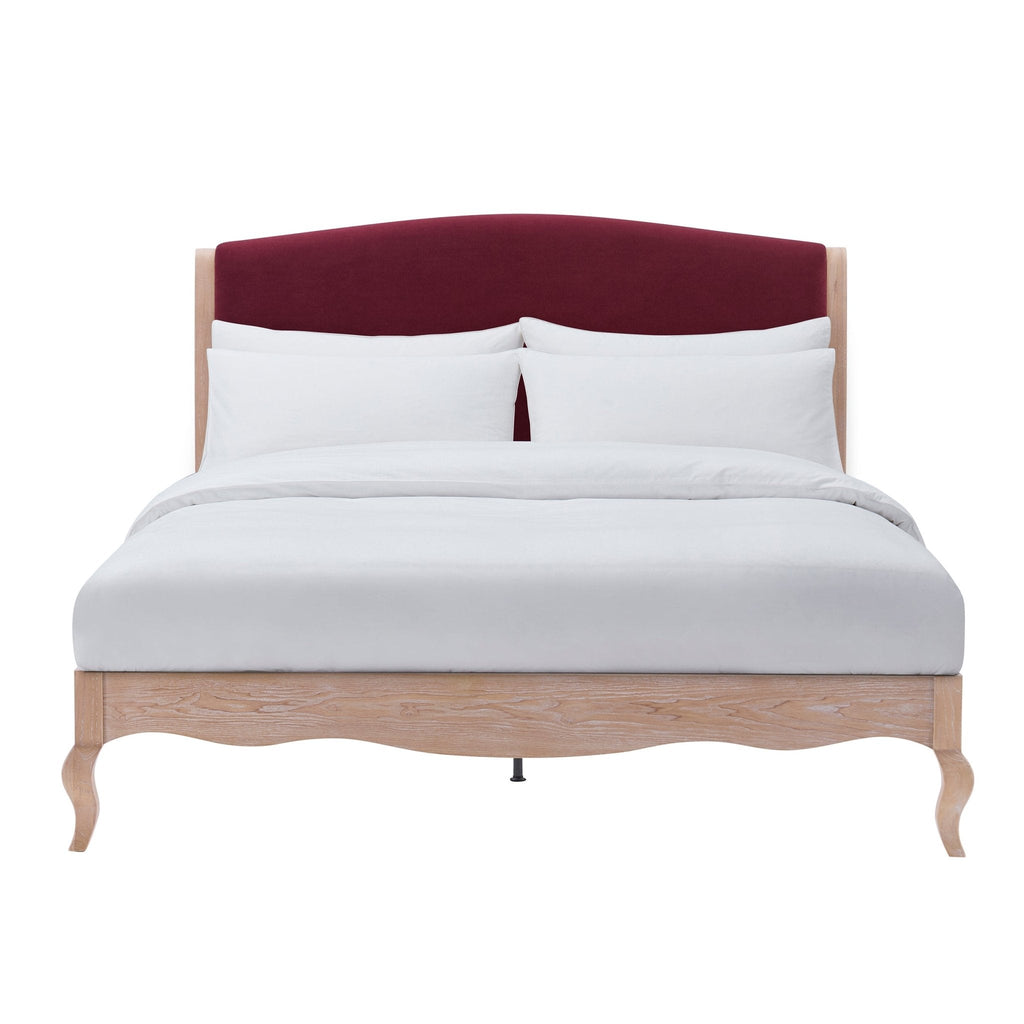 Dusklia - Chambery Bed Frame - Berry