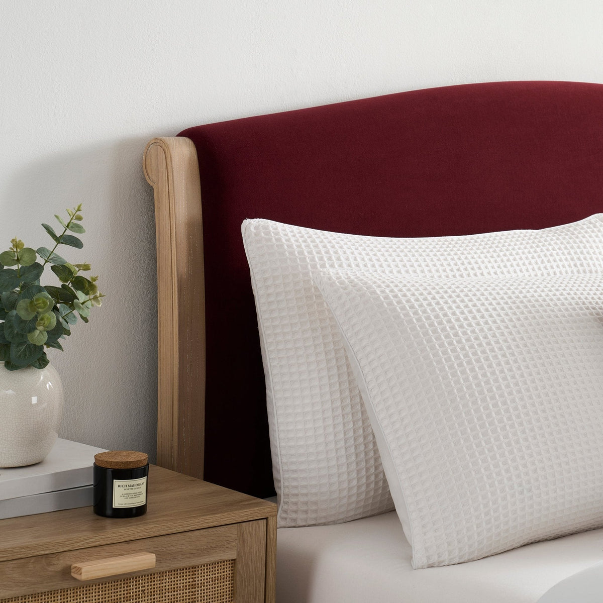 Dusklia - Chambery Bed Frame - Berry
