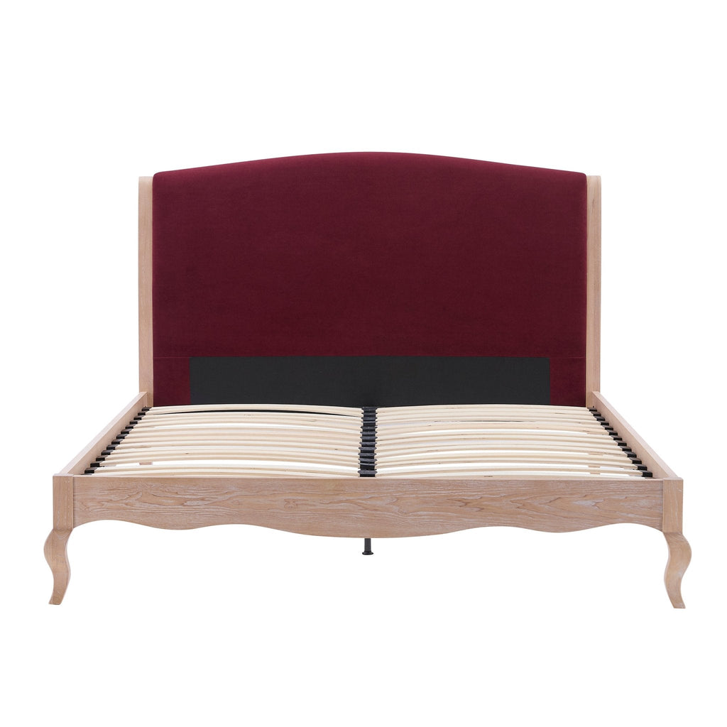 Dusklia - Chambery Bed Frame - Berry