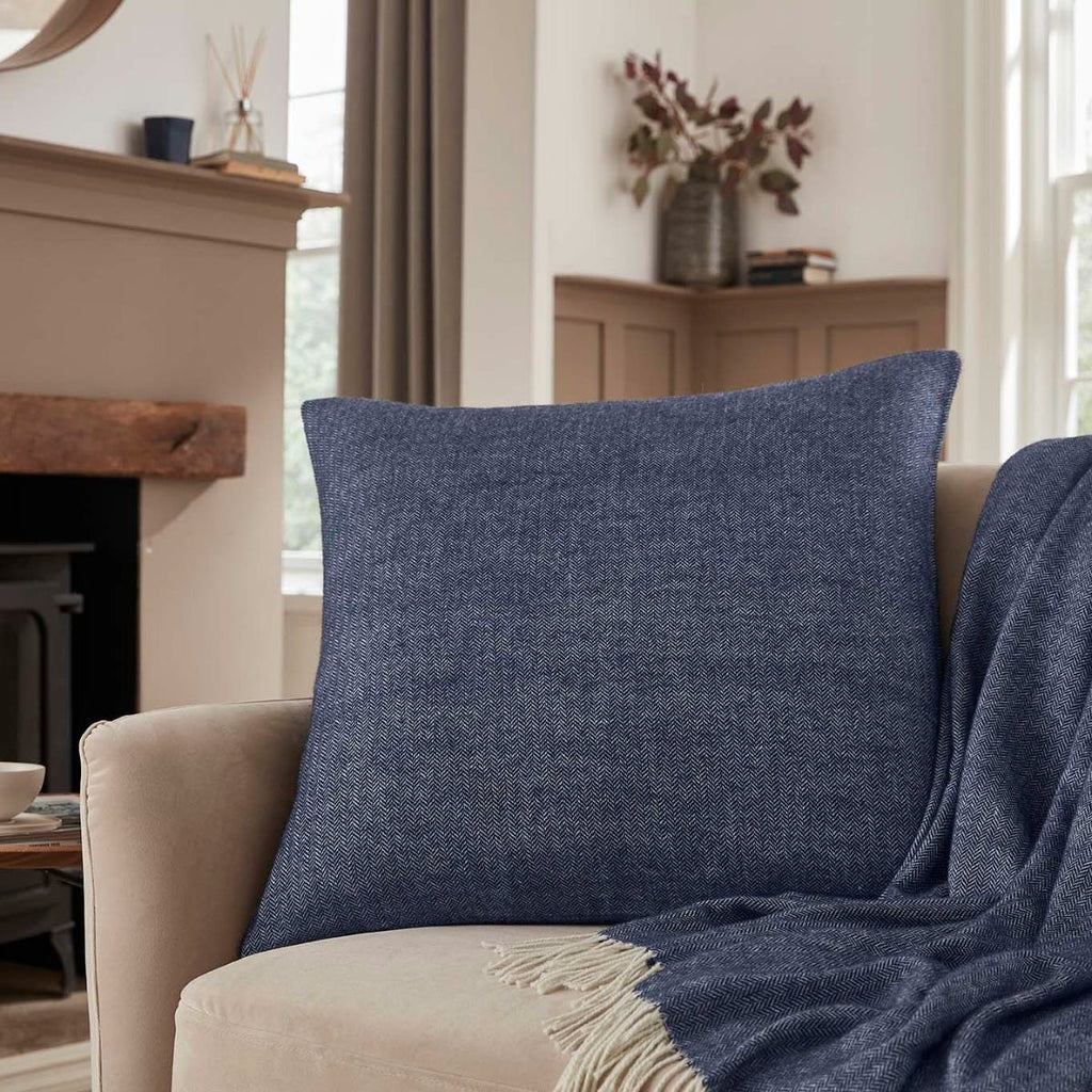 Dusklia - Chamonix Sofa Cushion Cover - Navy