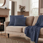 Dusklia - Chamonix Sofa Cushion Cover - Navy