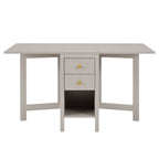 Dusklia - Charlie 2-4 Seater Folding Dining Table - Taupe