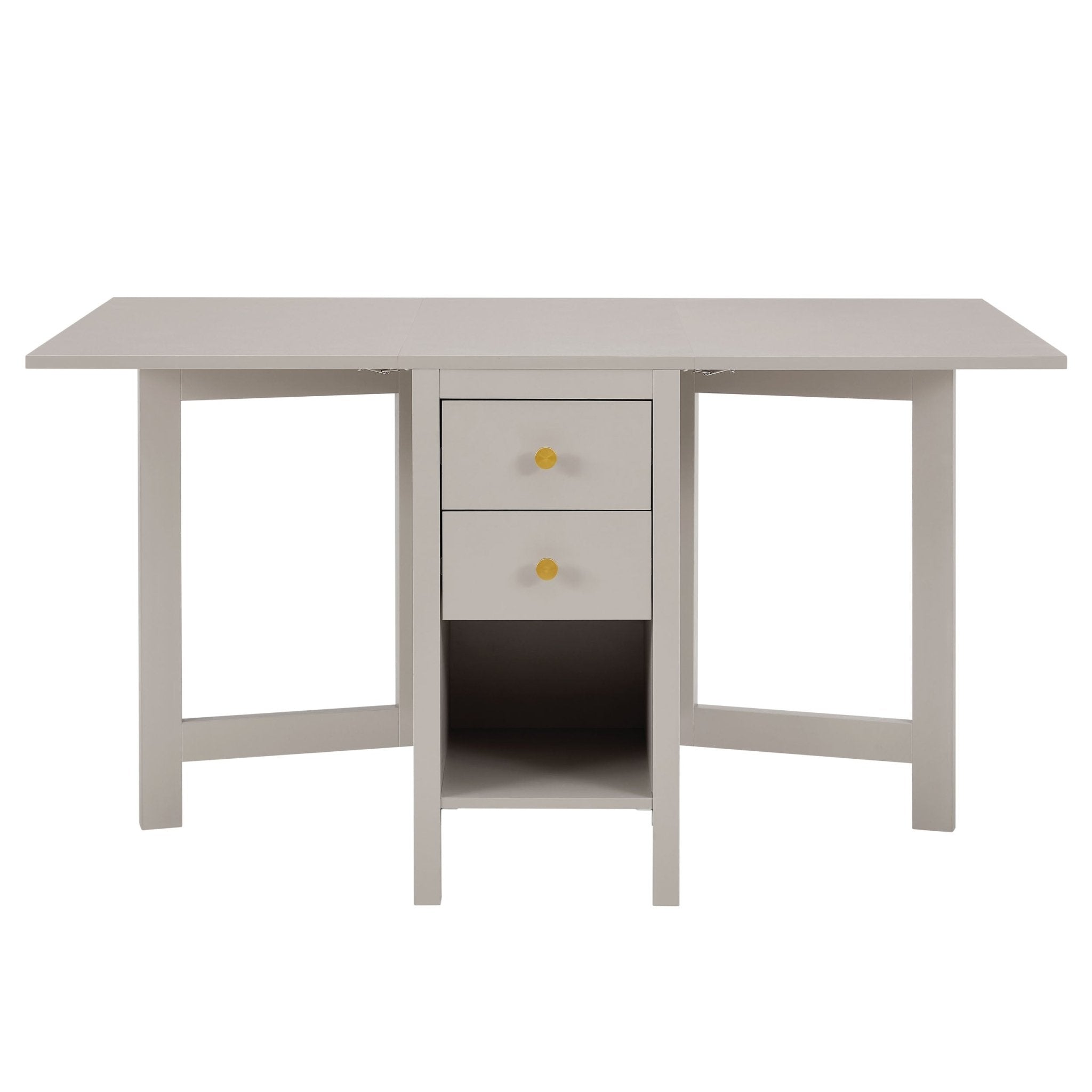 Dusklia - Charlie 2-4 Seater Folding Dining Table - Taupe