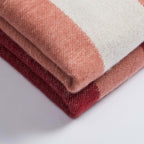 Dusklia - Checkerboard Sofa Throw - Pink/ Yellow