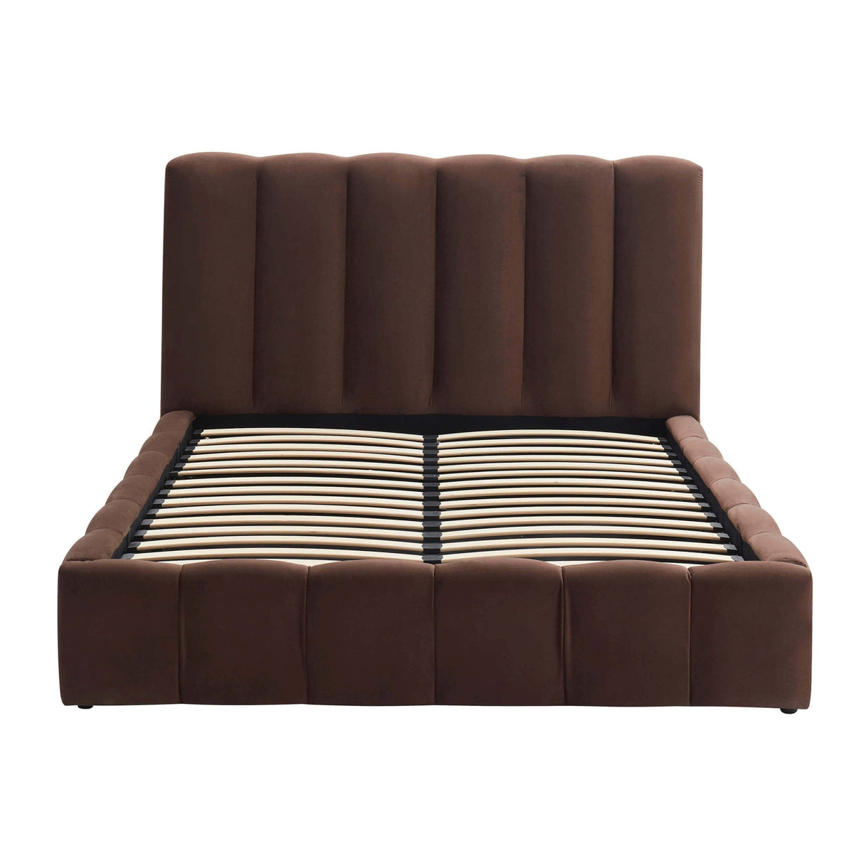 Dusklia - Cheshire Ottoman Storage Bed - Cappuccino
