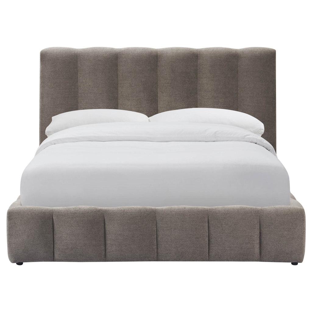 Dusklia - Cheshire Ottoman Storage Bed - Chenille Mushroom