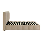 Dusklia - Cheshire Ottoman Storage Bed - Chenille Oatmeal