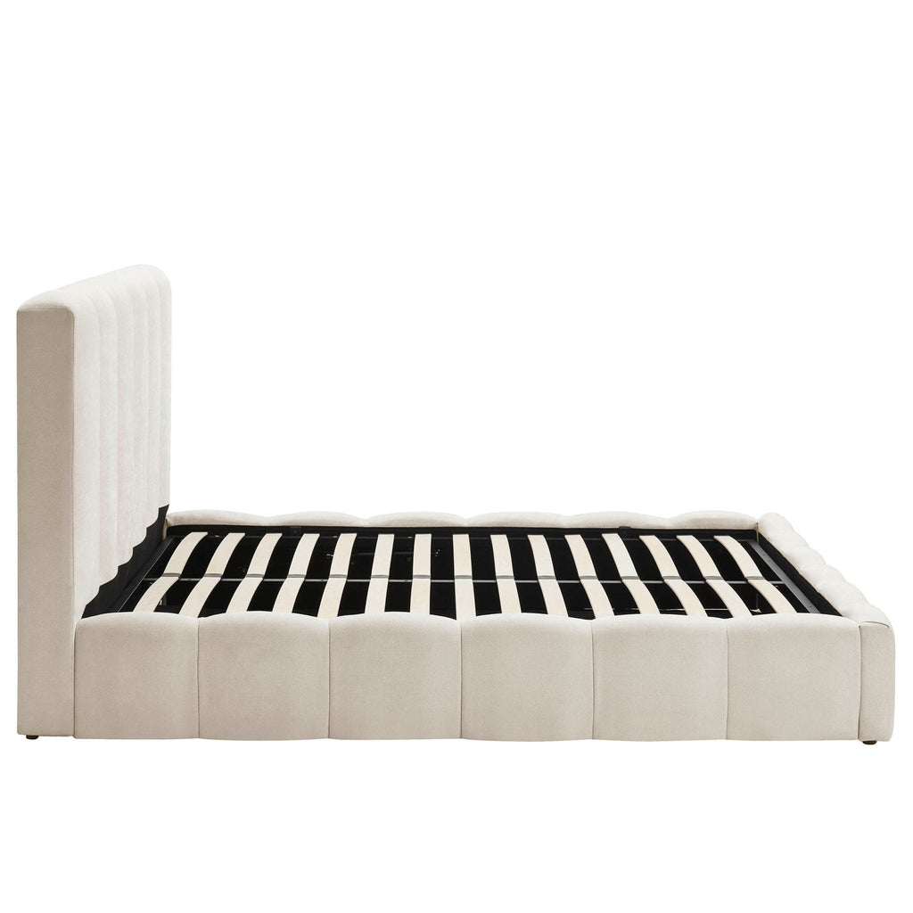 Dusklia - Cheshire Ottoman Storage Bed - Ivory