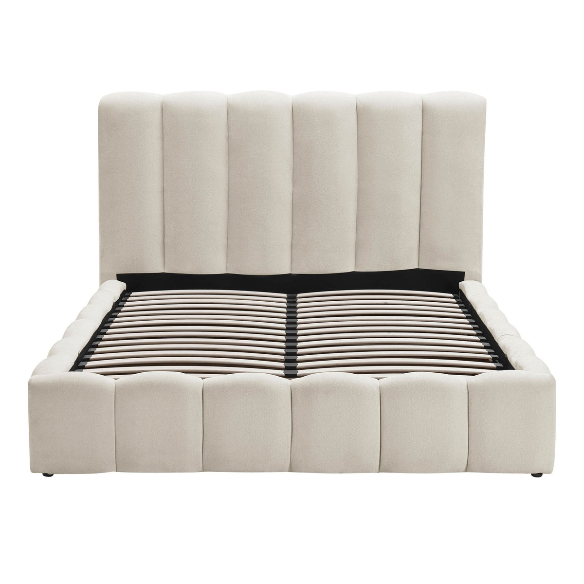 Dusklia - Cheshire Ottoman Storage Bed - Ivory