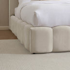 Dusklia - Cheshire Ottoman Storage Bed - Ivory