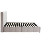 Dusklia - Cheshire Ottoman Storage Bed - Light Grey