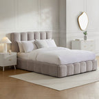 Dusklia - Cheshire Ottoman Storage Bed - Light Grey