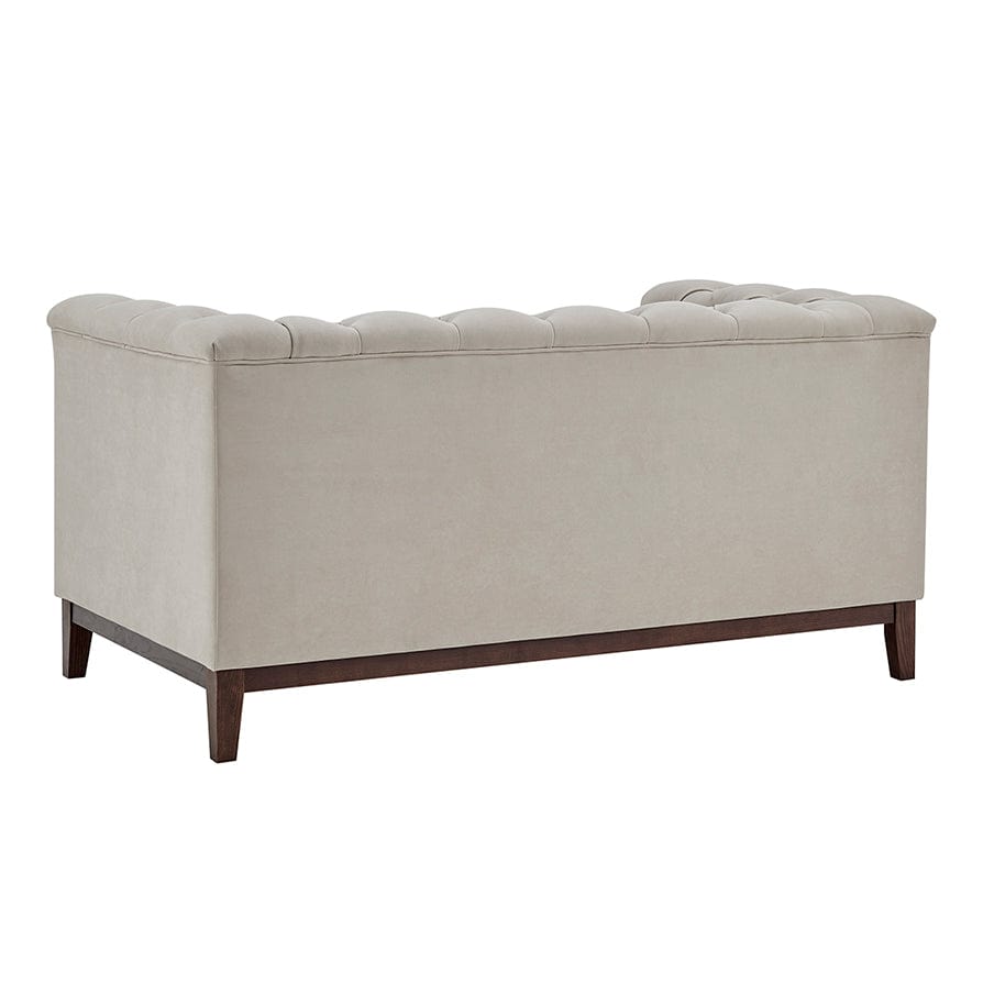 Dusklia - Chesterfield 2 Seater Sofa - Stone