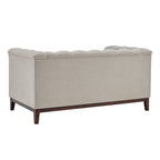 Dusklia - Chesterfield 2 Seater Sofa - Stone