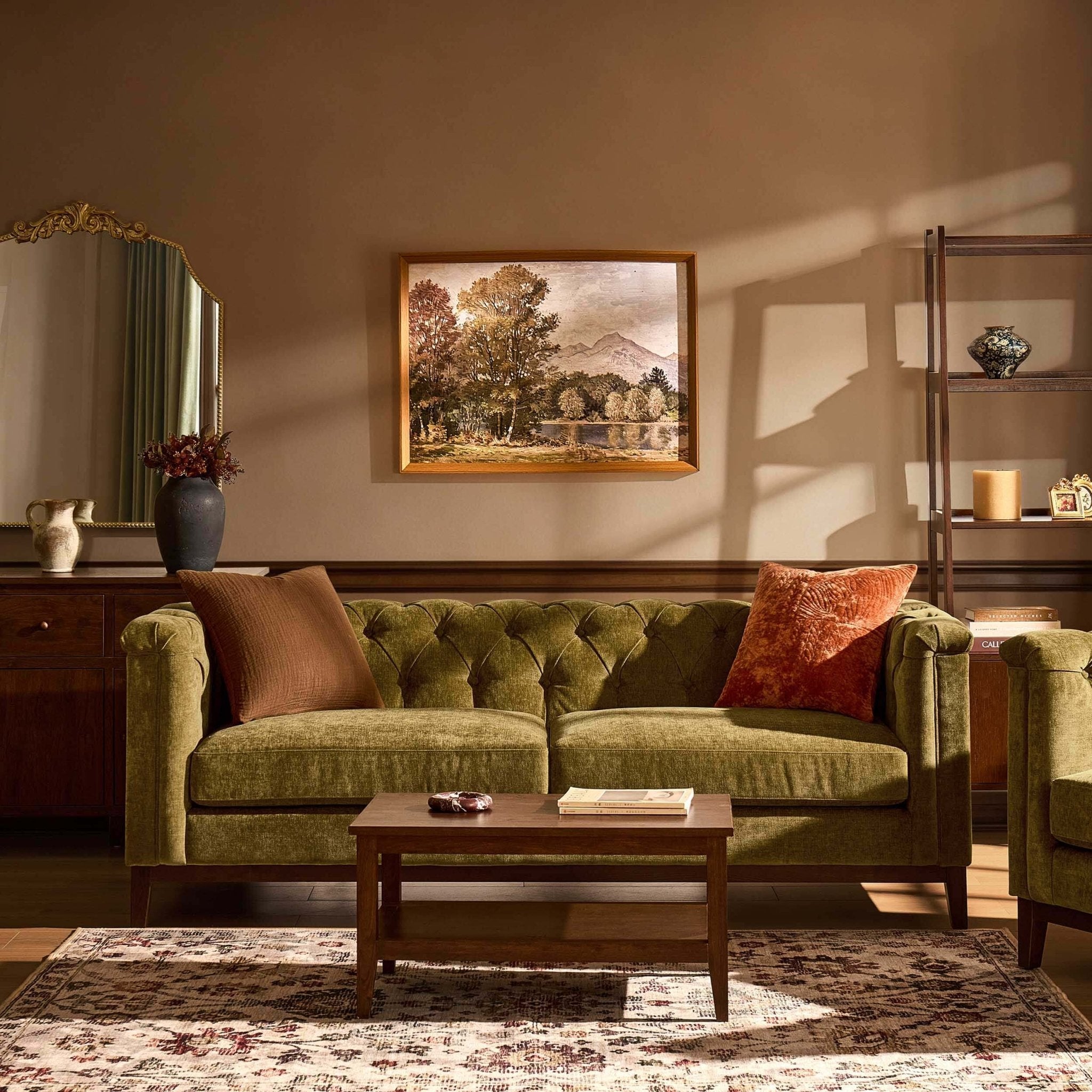 Canapé 3 places Chesterfield - Cedar Earth