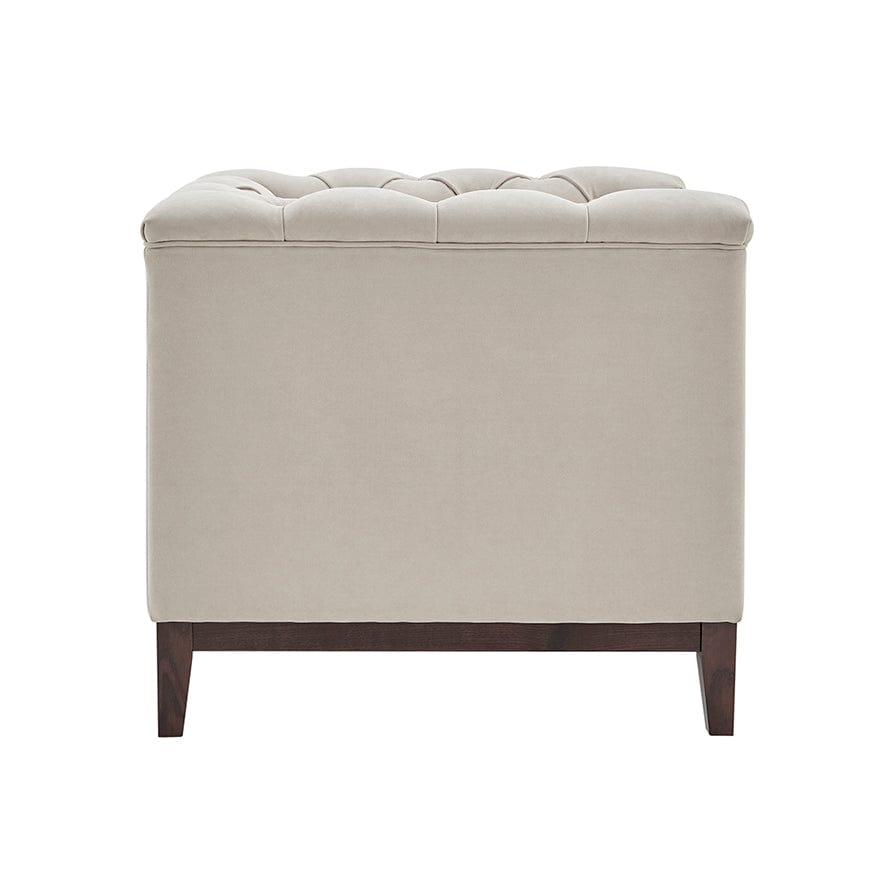 Dusklia - Chesterfield Armchair - Stone