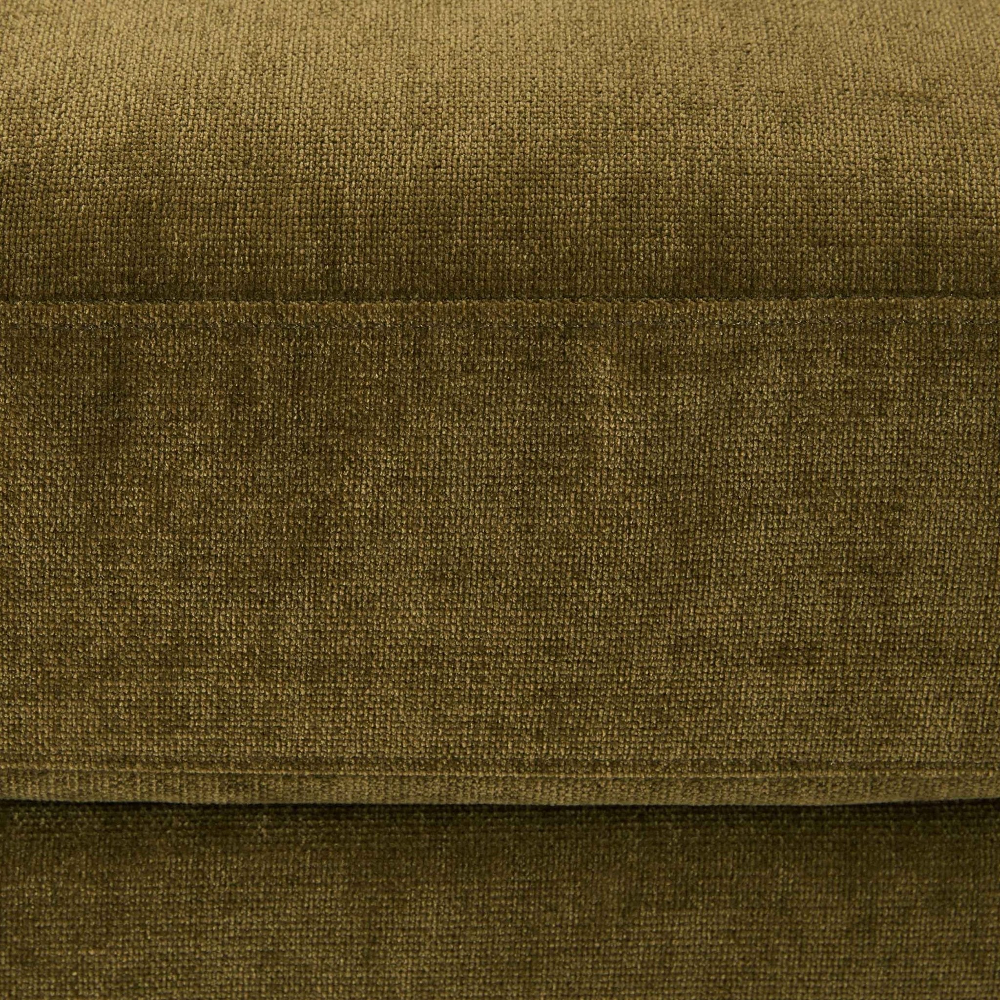 Pouffe Chesterfield - Terre de cèdre