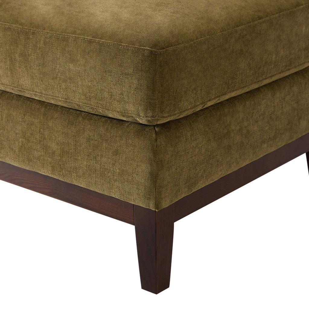 Pouffe Chesterfield - Terre de cèdre