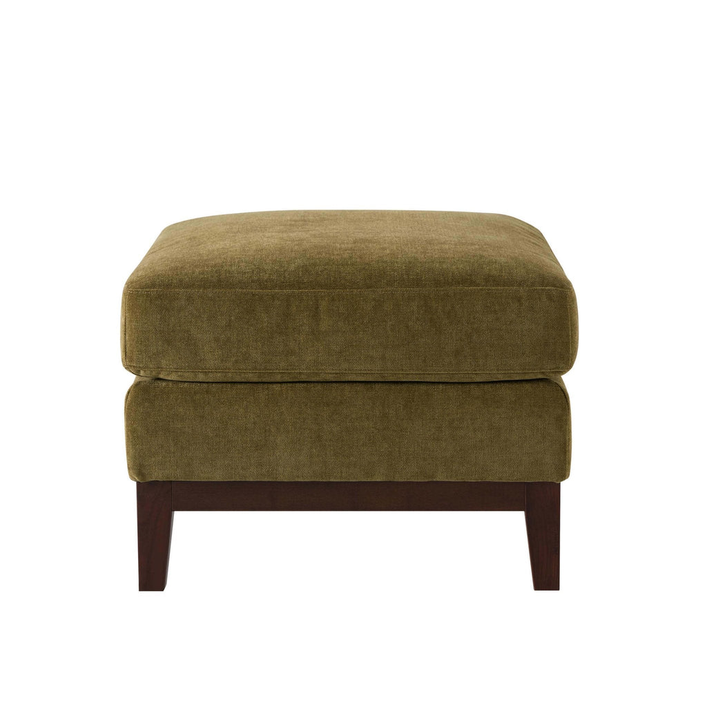 Pouffe Chesterfield - Terre de cèdre