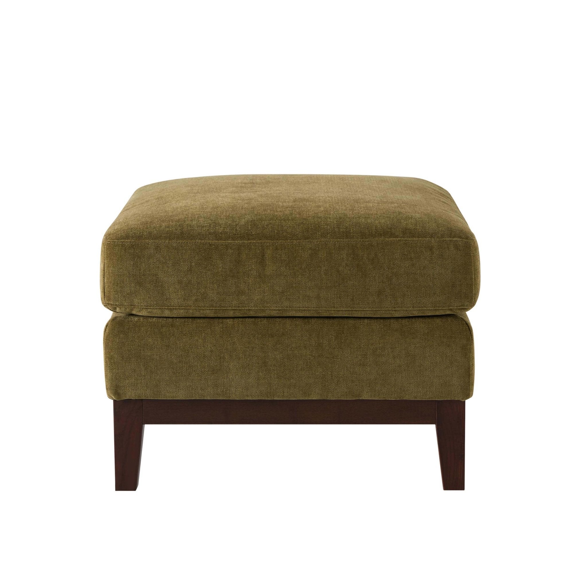 Pouffe Chesterfield - Terre de cèdre