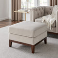 Dusklia - Chesterfield Pouffe - Stone