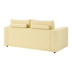 Dusklia - Chicago 2 Seater Sofa - Butter Yellow