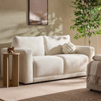 Dusklia - Chicago 2 Seater Sofa - Chenille Ivory
