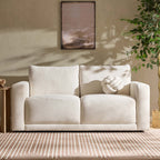Dusklia - Chicago 2 Seater Sofa - Chenille Ivory