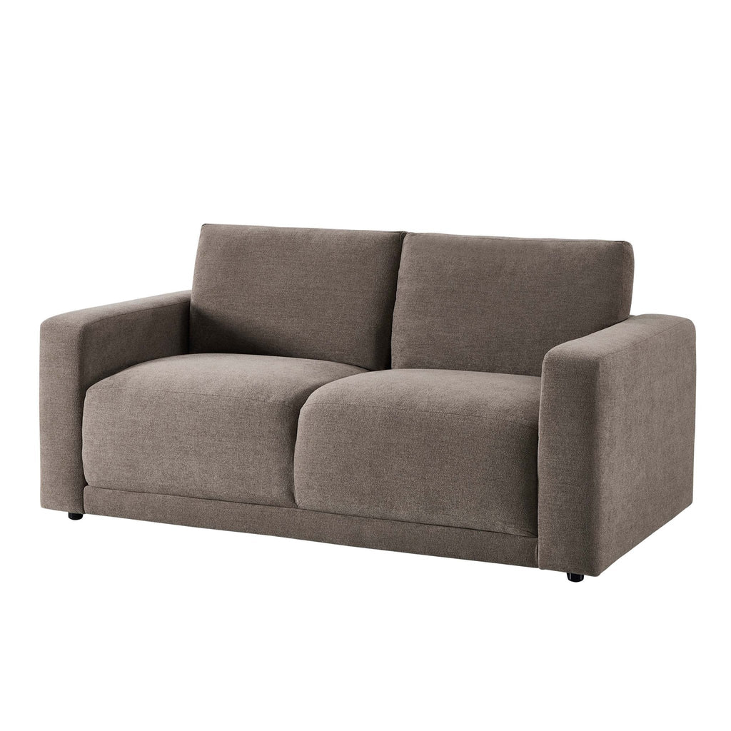 Dusklia - Chicago 2 Seater Sofa - Chenille Mushroom