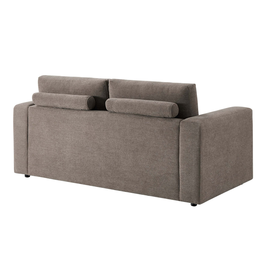 Dusklia - Chicago 2 Seater Sofa - Chenille Mushroom