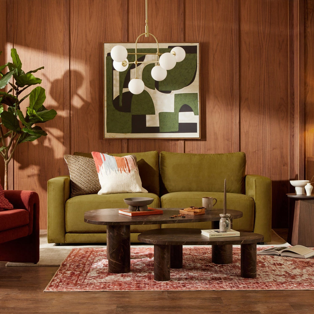 Dusklia - Chicago 2 Seater Sofa - Rich Green