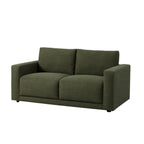 Dusklia - Chicago 2 Seater Sofa  - Woven Pine Green