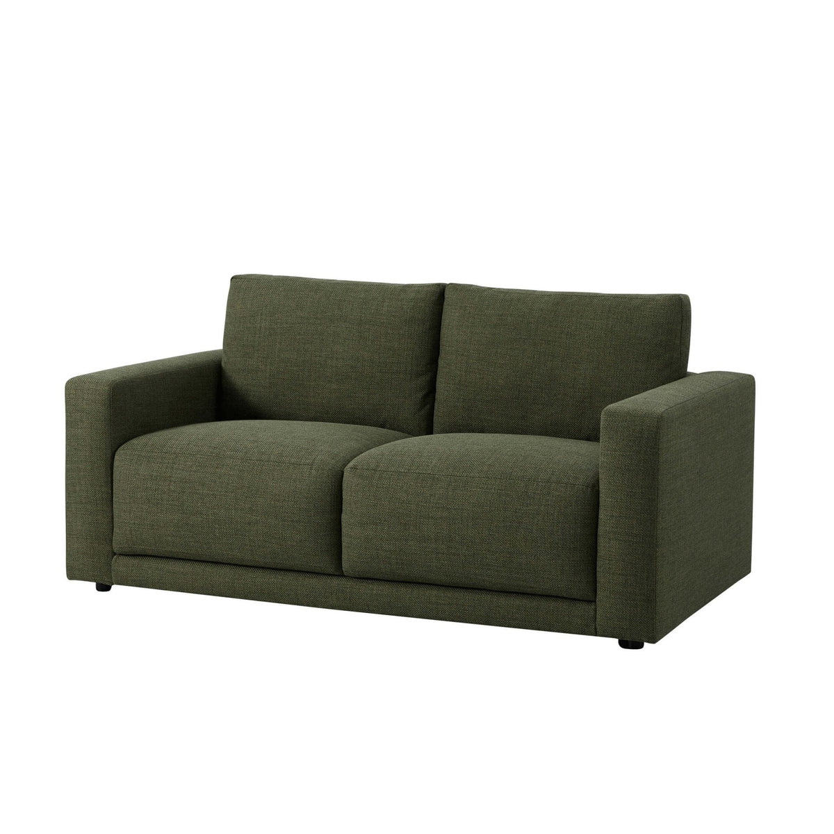 Dusklia - Chicago 2 Seater Sofa  - Woven Pine Green