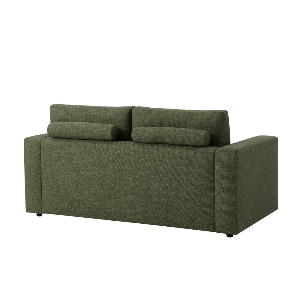 Dusklia - Chicago 2 Seater Sofa  - Woven Pine Green