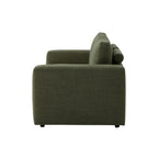 Dusklia - Chicago 2 Seater Sofa  - Woven Pine Green