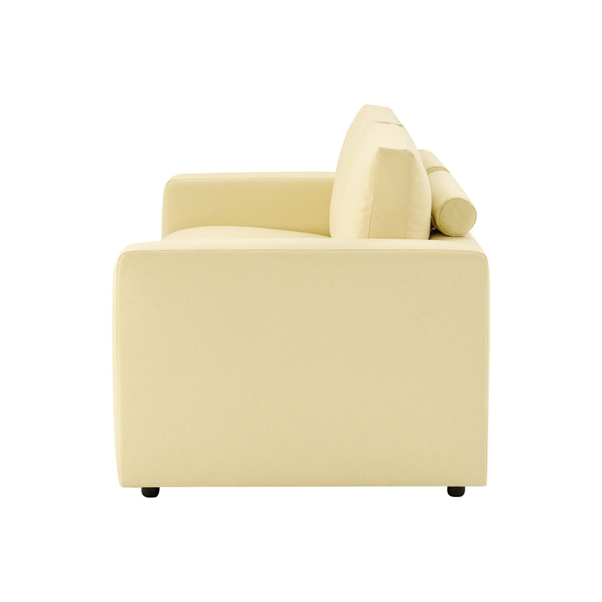 Dusklia - Chicago 3 Seater Sofa - Butter Yellow