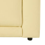Dusklia - Chicago Loveseat - Butter Yellow