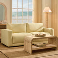 Dusklia - Chicago 3 Seater Sofa - Butter Yellow