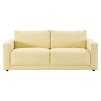 Dusklia - Chicago 3 Seater Sofa - Butter Yellow