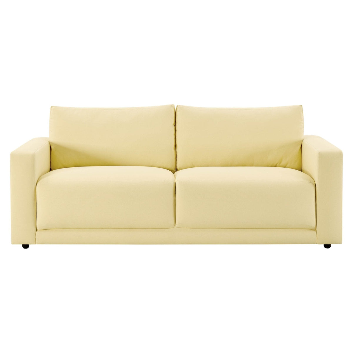 Dusklia - Chicago 3 Seater Sofa - Butter Yellow