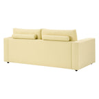 Dusklia - Chicago 3 Seater Sofa - Butter Yellow