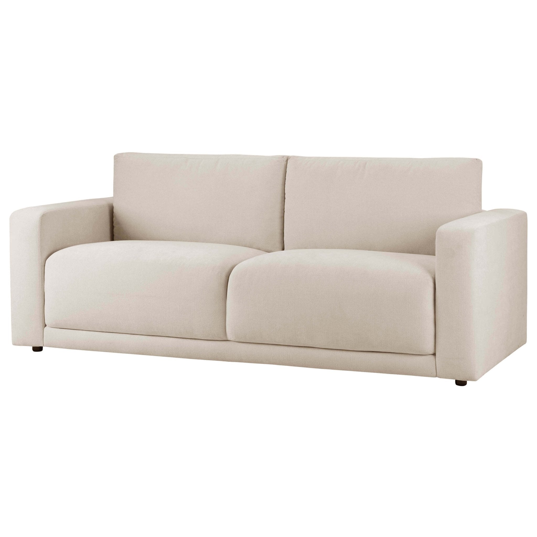 Dusklia - Chicago 3 Seater Sofa - Chenille Ivory